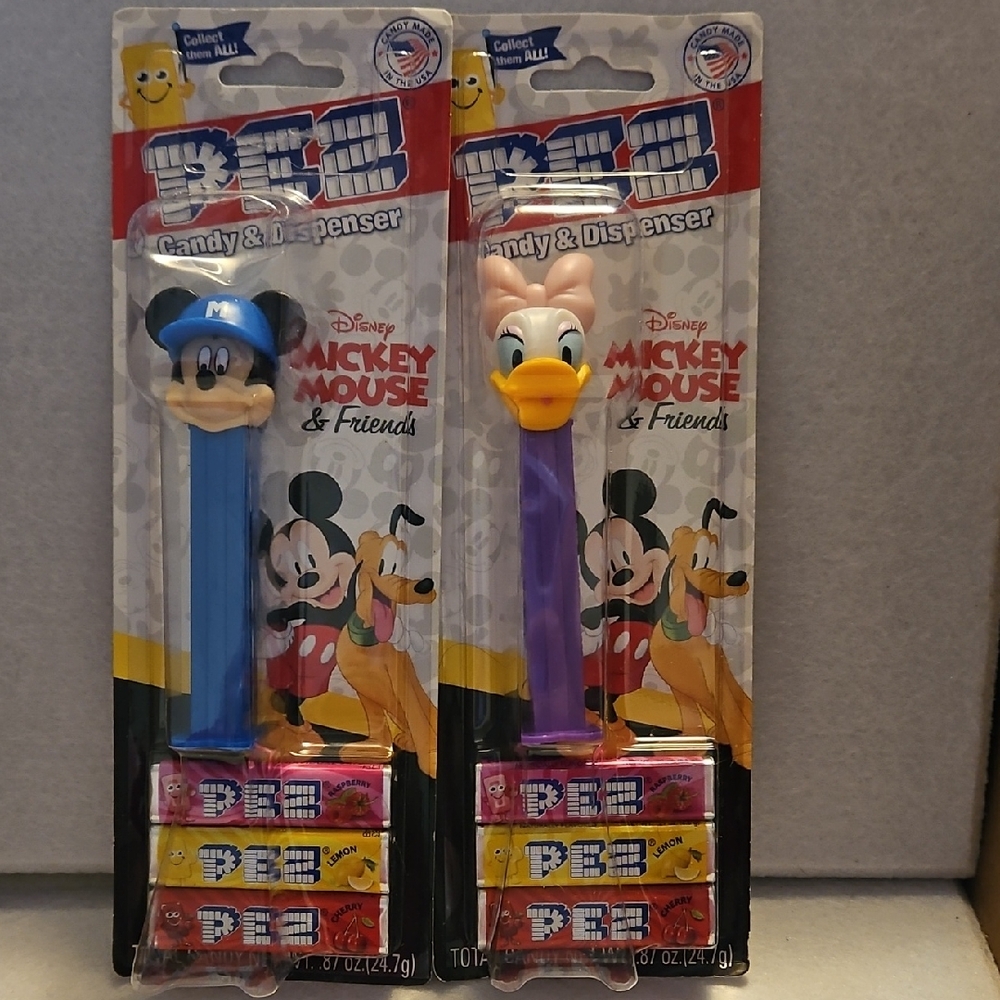 Disney Mickey Mouse & Daisy Pez Collectibles 12/2026
